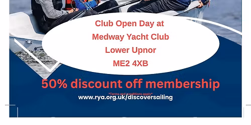 Club Open Day - Discover Sailing