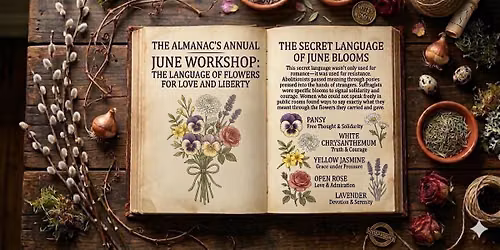 TFA: Heirloom Series: Victorian Language of Flowers: Hand-Tied Posies for Messaging