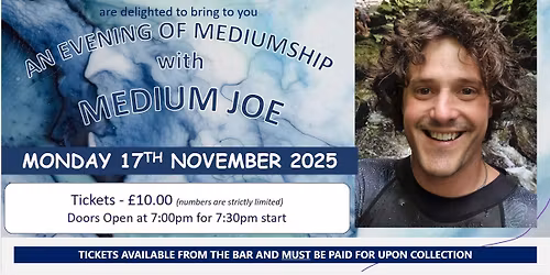 An Evening with Medium Joe