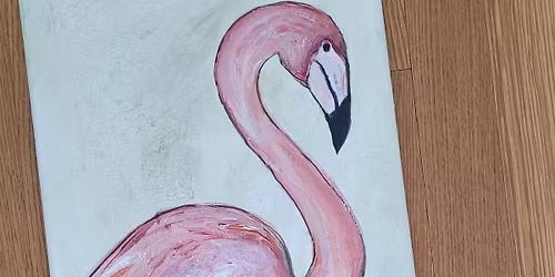 Flamingo Paint & Sip