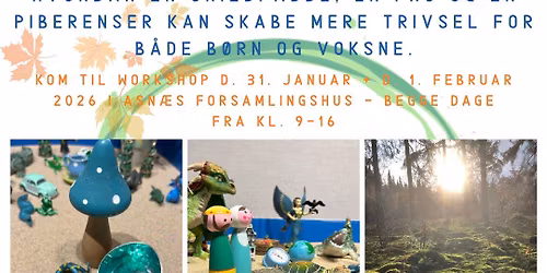 2-dages workshop om, hvordan en skildpadde, en fr\u00f8 og en piberenser kan skabe mere trivsel.