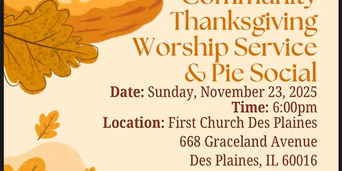 Community Thanksgiving Service