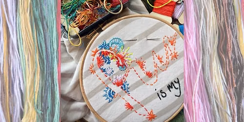 Embroidered Lettering: 3-Week Course