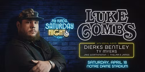 Luke Combs at Notre Dame Stadium