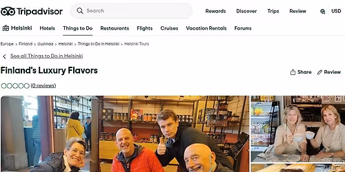 Finland's Luxury Flavors - Mon - Sat at 11 am until JAN 10th !