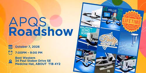 APQS Road Show – Longarm Experience