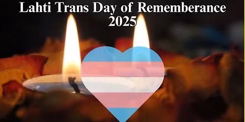 Lahti Trans Day of Rememberance 2025