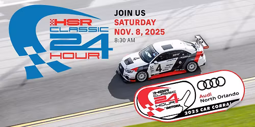 HSR Classic 24 Hour Car Corral, Audi North Orlando