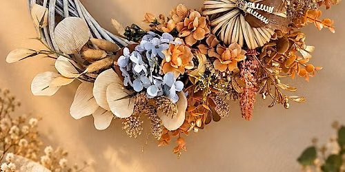 Autumn wreath making workshop @ The Resident hotel, Edinburgh