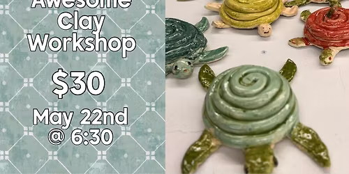 Turtley Awesome Clay Workshop