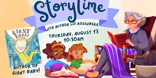 Storytime with author Liz Rosenberg