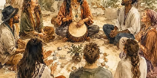 Song Circle Under the Trees