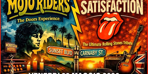 Doors Vs Stones | Roma, CrossRoads Live Club