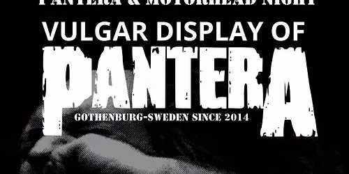 Belsepub: Pantera & Mot\u00f6rhead Night \ud83e\udd18\ud83c\udffd