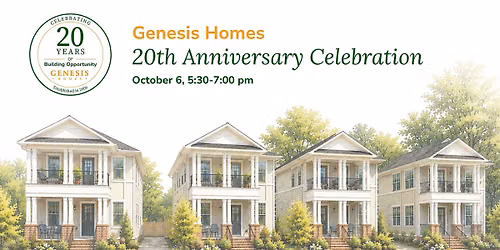 Genesis Homes 20th Anniversary Celebration