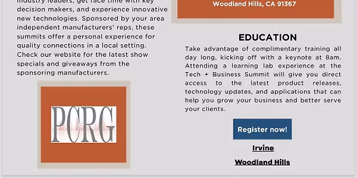 CEDIA Tech Summit - Irvine