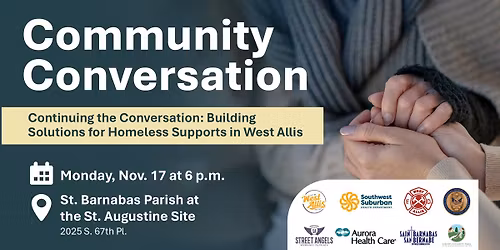 Community Conversation: Building Solutions for Homeless Supports