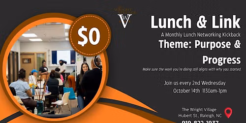 Lunch & Link - Purpose & Progress