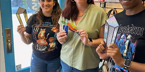 Stained glass class-Plant stakes-beginner friendly