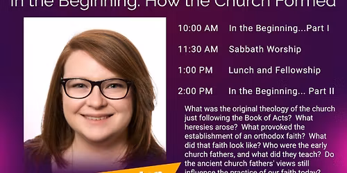 Christian History w\/Kei-Lynn Wheaton MA-Boila University 