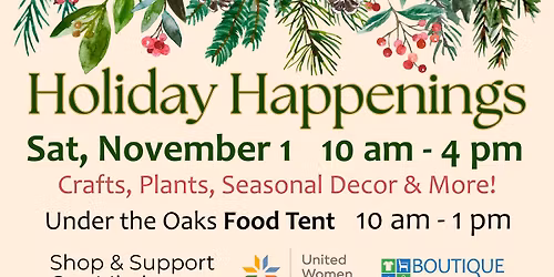 Holiday Happenings