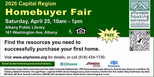 2026 Capital Region Homebuyer Fair