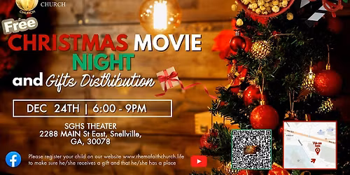 FREE CHRISTMAS MOVIE NIGHT