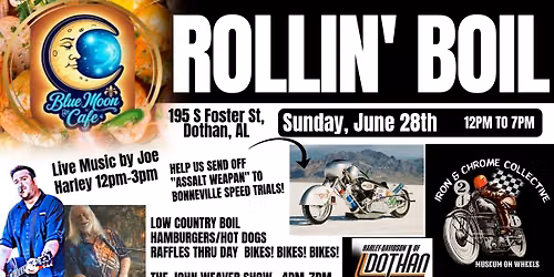 ROLLIN' BOIL in Dothan!