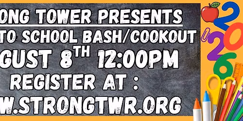 Back to School Bash\/Cookout