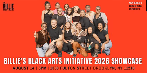 Billie's Black Arts Initiative 2026 Showcase