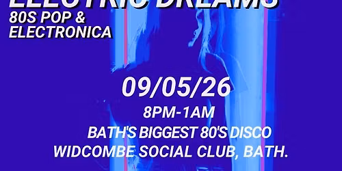 Electric Dreams 80s Disco.