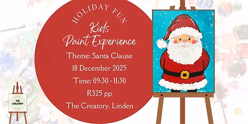 Kids Paint Experience: Santa Clause