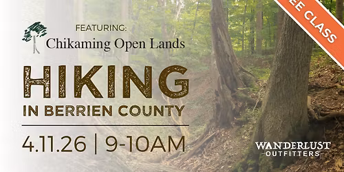 Free Class: Hiking in Berrien County