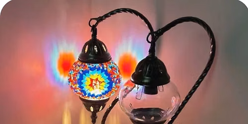 DIY Swan Neck Turkish Lamps
