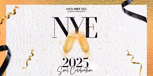 Olby\u2019s NYE 2025 Soul Celebration