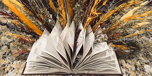 Floral Book Arrangement