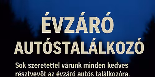 \u00c9vz\u00e1r\u00f3 kar\u00e1csonyi aut\u00f3s tal\u00e1lkoz\u00f3 \ud83c\udf84
