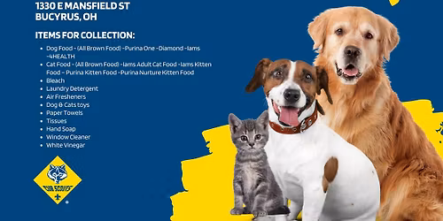 Animal Shelter Donation Drive