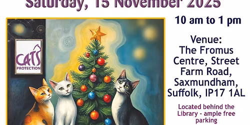 Cats Protection Christmas Fair Saxmundham
