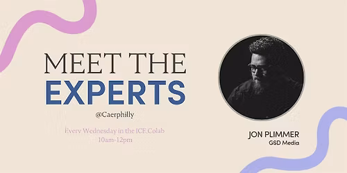Meet the Experts: Photography & Videography 121's with Jon Plimmer