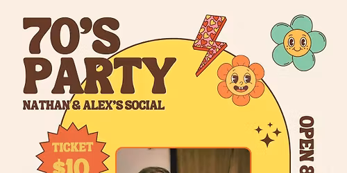 Nathan & Alex\u2019s 70\u2019s Party Wedding Social 