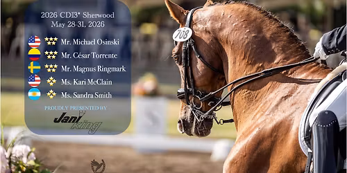 Ginny Rattner Memorial Dressage & CDI3*