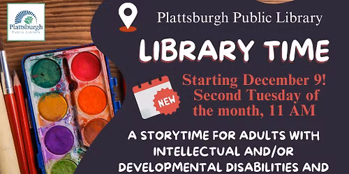 Library Time for Adults with Developmental Disabilities