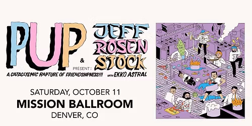 PUP with Jeff Rosenstock at Brooklyn Paramount