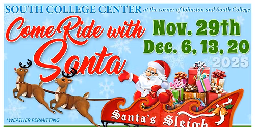 Santa's Sleigh Ride and Holiday Shopping