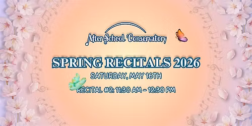 ASC Spring Recital #2 (5\/16 11:30am)