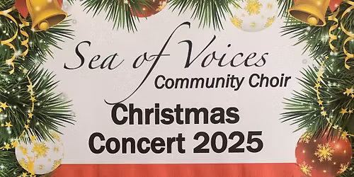 Sea of Voices Christmas \u2018carols & cakes\u2019 concert