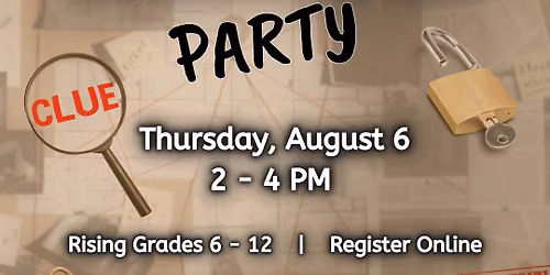 Teen Escape Room Party