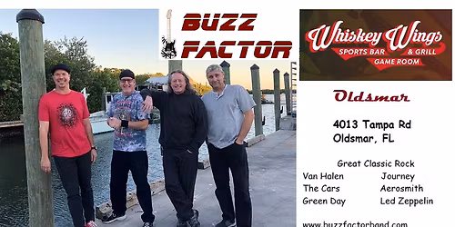 Buzz Factor at Whiskey Wings Oldsmar