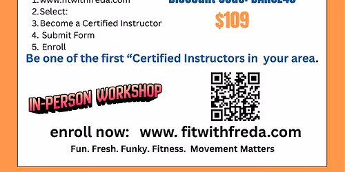 Aerobic Line Dance Instructor Certification